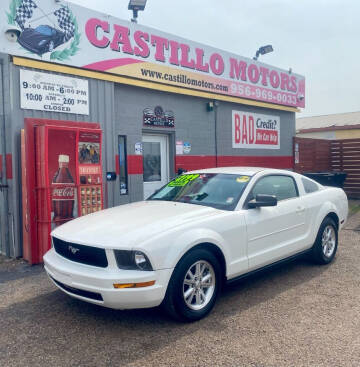 2008 Ford Mustang for sale at CASTILLO MOTORS in Weslaco TX