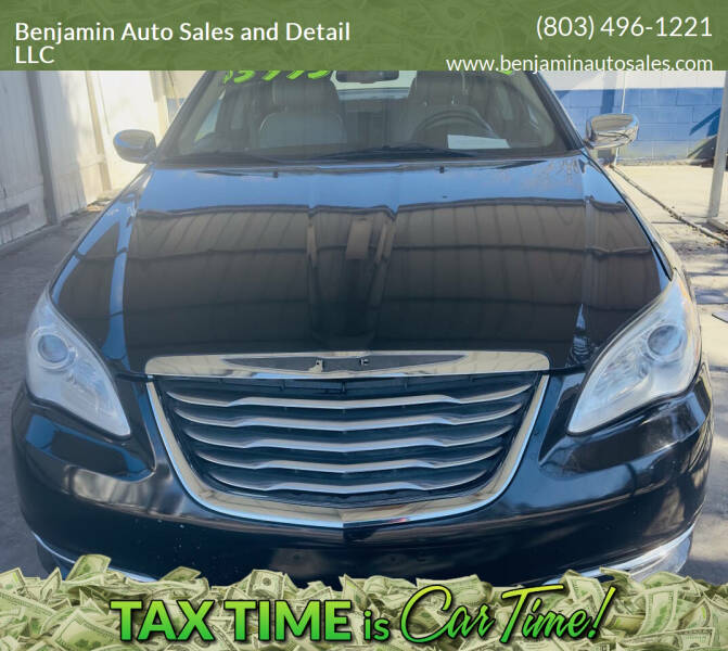 2013 Chrysler 200 for sale at Benjamin Auto Sales and Detail LLC in Holly Hill SC