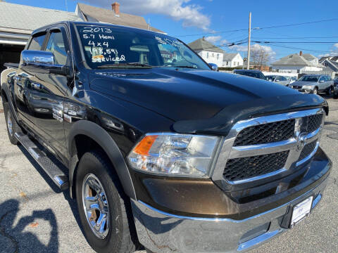 2013 RAM 1500 for sale at Volare Motors in Cranston RI