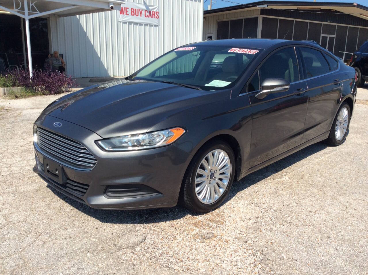 2016 Ford Fusion Hybrid for sale at SPRINGTIME MOTORS in Huntsville, TX