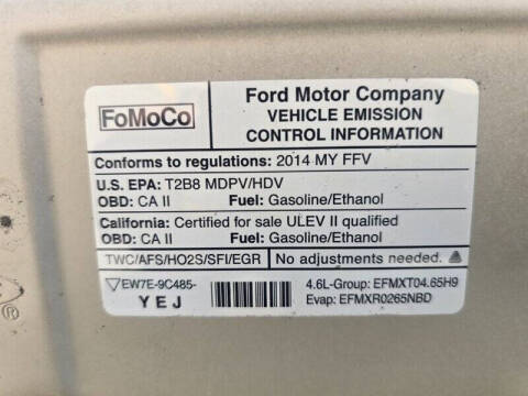 2014 Ford E-Series E-150