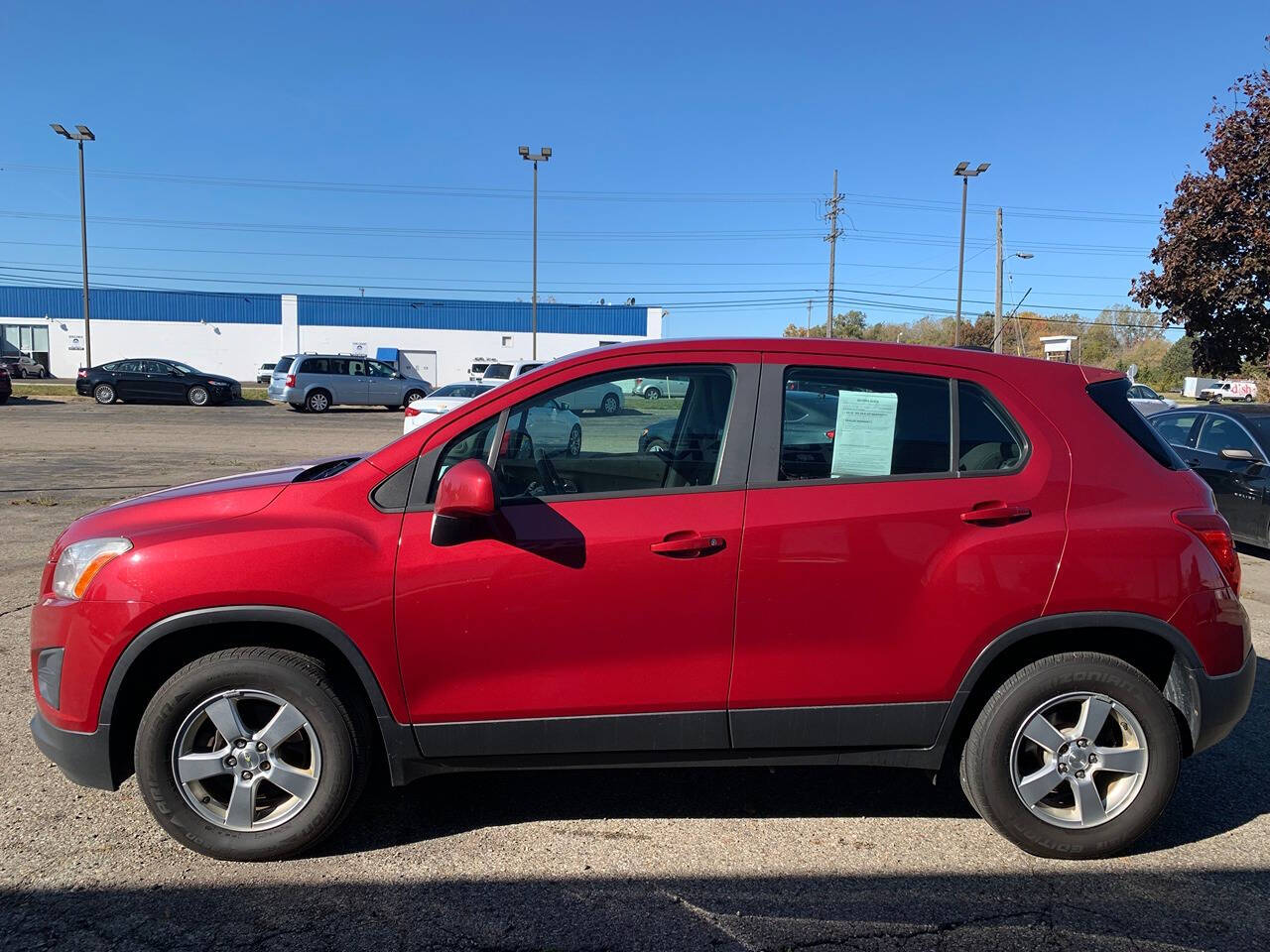 2015 Chevrolet Trax for sale at Cars On Demand LLC in Lansing, MI