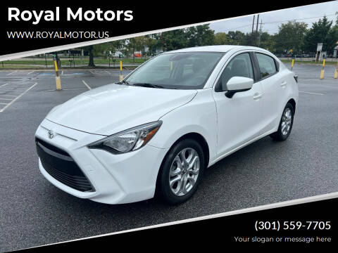 2017 Toyota Yaris iA for sale at Royal Motors in Hyattsville MD