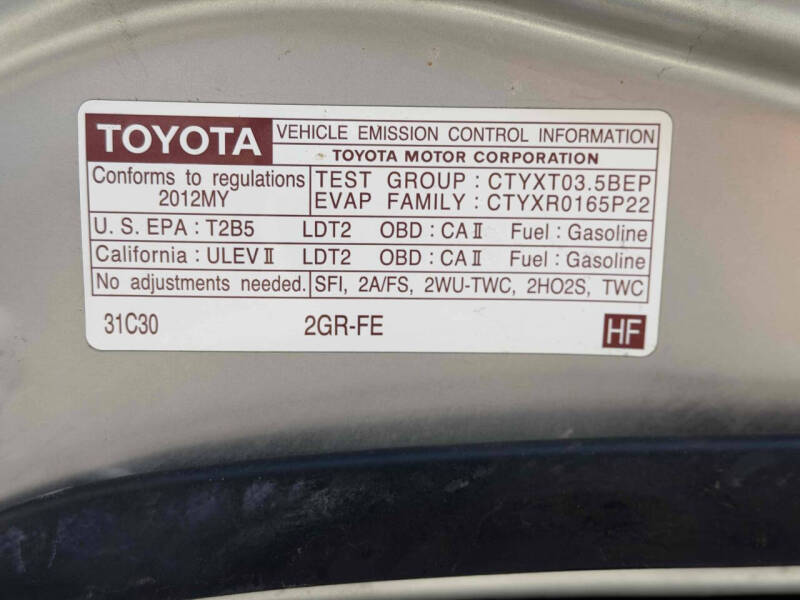 2012 Toyota Highlander