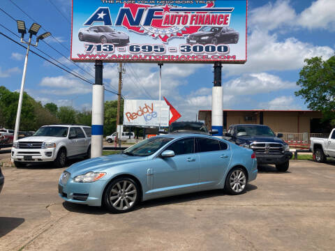 2011 Jaguar XF for sale at ANF AUTO FINANCE in Houston TX