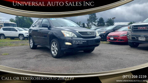 2009 Lexus RX 350 for sale at Universal Auto Sales Inc in Salem OR