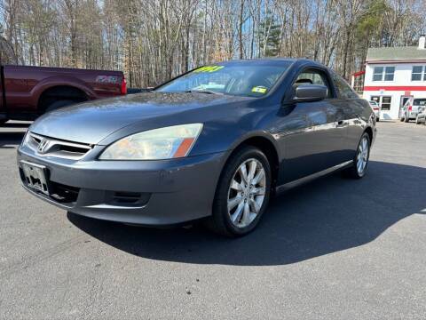 2006 Honda Accord for sale at A-1 AUTO REPAIR & SALES in Chichester NH