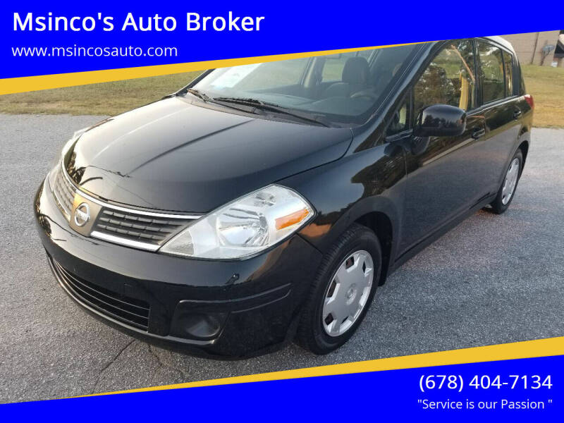 2009 Nissan Versa for sale at Msinco's Auto Broker in Snellville GA
