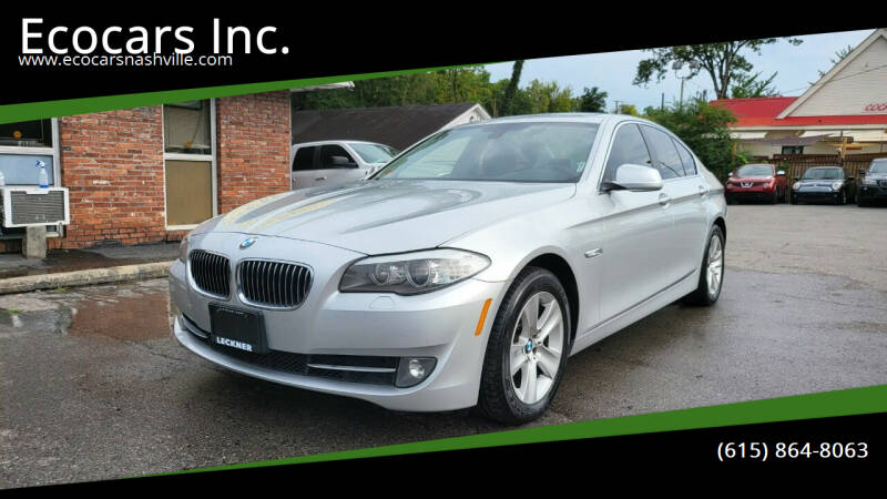 2013 BMW 5 Series for sale at Ecocars Inc. in Nashville TN