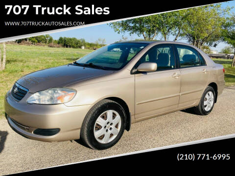 2005 Toyota Corolla for sale at 707 Truck Sales in San Antonio TX