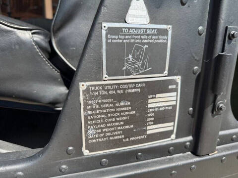 1987 AM General HMMWV