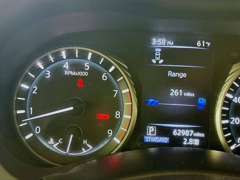 2020 Infiniti Q60 Red Sport 400