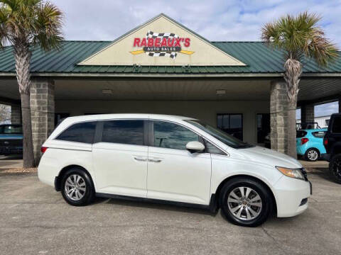 2014 Honda Odyssey for sale at Rabeaux's Auto Sales in Lafayette LA