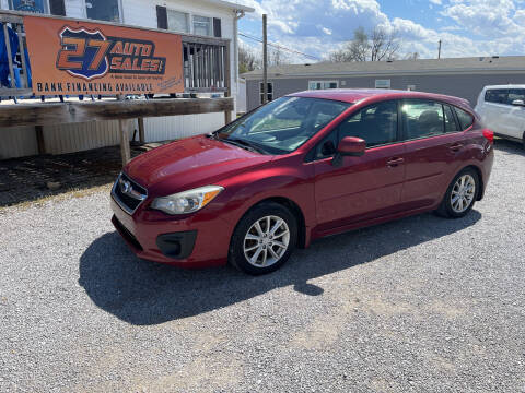 2014 Subaru Impreza for sale at 27 Auto Sales LLC in Somerset KY