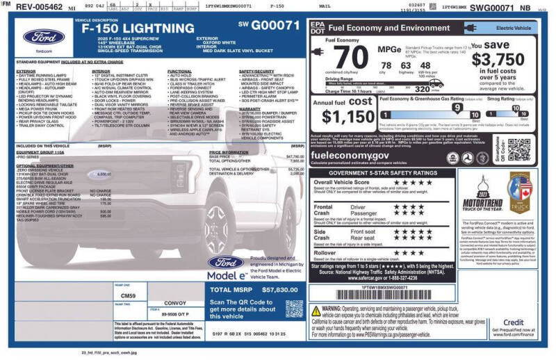 2025 Ford F-150 Lightning Pro