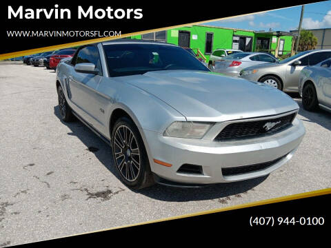 2010 Ford Mustang for sale at Marvin Motors in Kissimmee FL