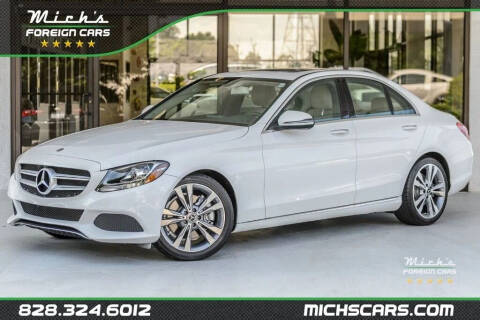 2018 Mercedes-Benz C-Class for sale at Mich's Foreign Cars in Hickory NC