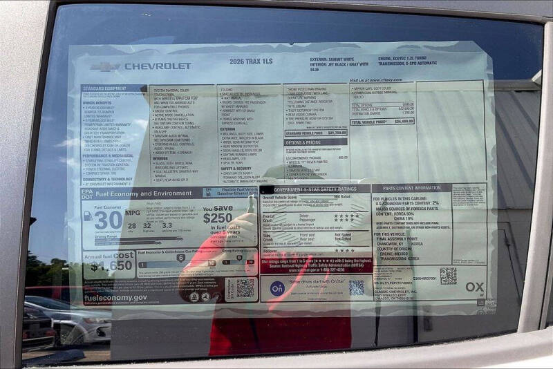 2026 Chevrolet Trax LS