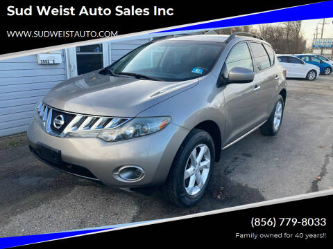 2009 Nissan Murano for sale at Sud Weist Auto Sales Inc in Maple Shade NJ