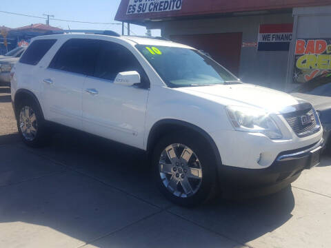 2010 GMC Acadia for sale at Sunday Car Company LLC in Phoenix AZ