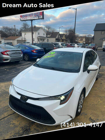 2020 Toyota Corolla for sale at Dream Auto Sales in South Milwaukee WI