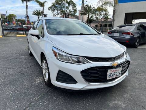 2019 Chevrolet Cruze for sale at Crown Auto Inc in South Gate CA