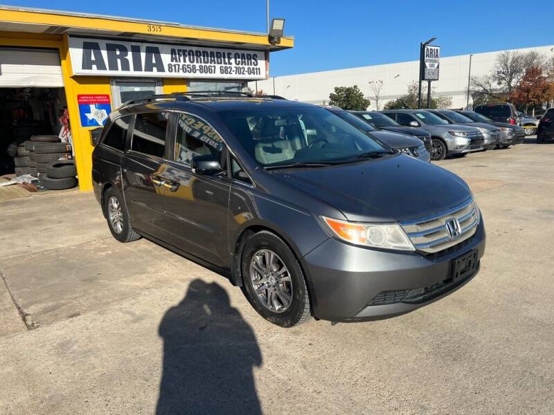 2012 Honda Odyssey for sale at Aria Affordable Cars LLC in Arlington TX