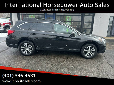 2018 Subaru Outback for sale at International Horsepower Auto Sales in Warwick RI