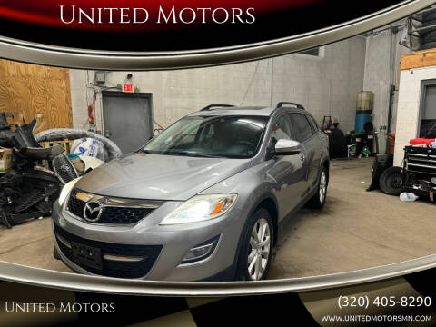 2012 Mazda CX-9 for sale at United Motors in Saint Cloud MN