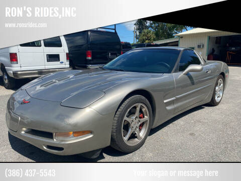 1999 Chevrolet Corvette for sale at RON'S RIDES,INC in Bunnell FL