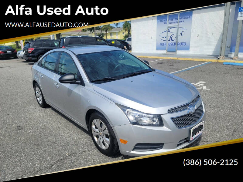 2013 Chevrolet Cruze for sale at Alfa Used Auto in Holly Hill FL