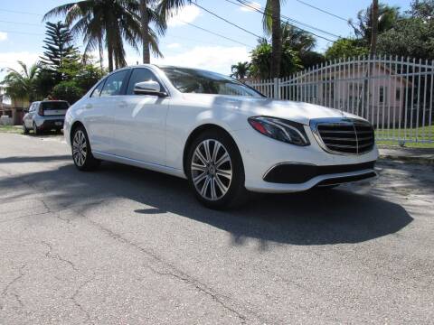 2018 Mercedes-Benz E-Class for sale at TROPICAL MOTOR CARS INC in Miami FL