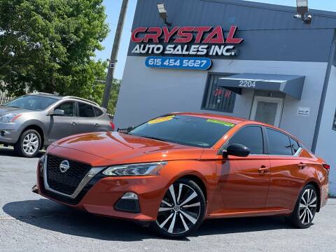 2020 Nissan Altima for sale at Crystal Auto Sales Inc in Nashville TN