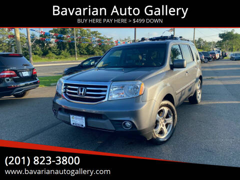 2012 Honda Pilot for sale at Bavarian Auto Gallery in Bayonne NJ