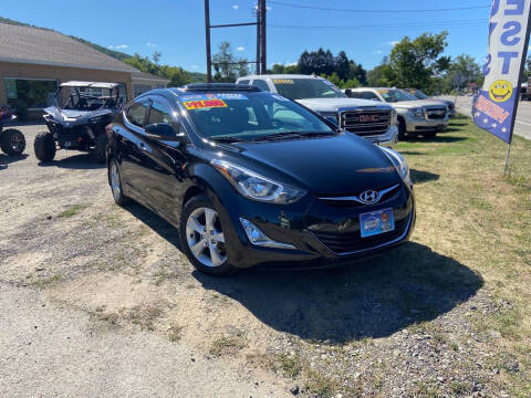 2016 Hyundai Elantra for sale at Conklin Cycle Center in Binghamton NY