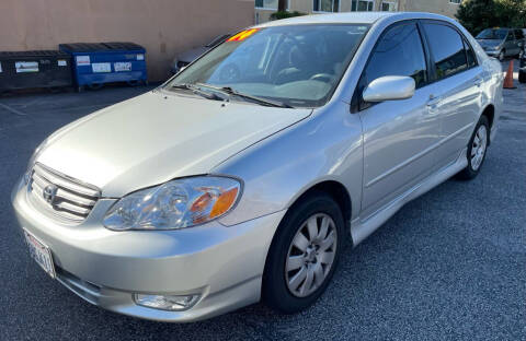 2004 Toyota Corolla for sale at Eden Motor Group in Los Angeles CA