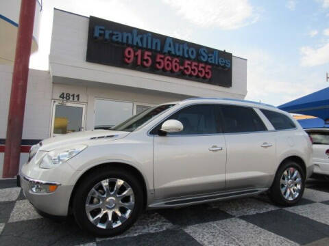 2010 Buick Enclave for sale at Franklin Auto Sales in El Paso TX