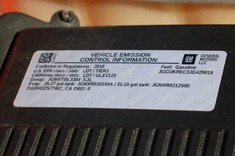 2018 Chevrolet Silverado 1500