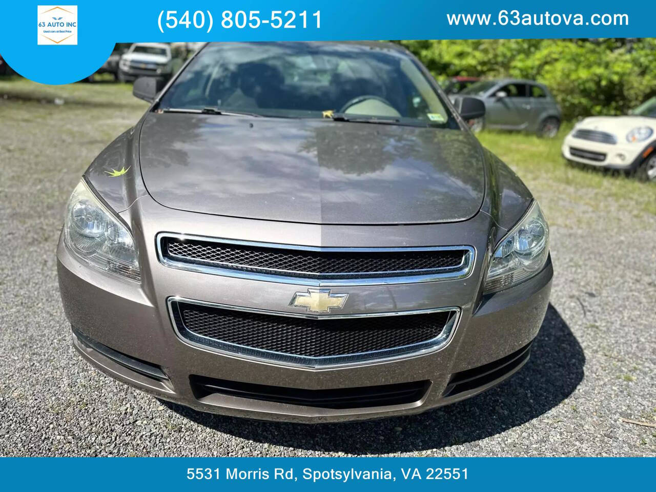 2011 Chevrolet Malibu for sale at 63 Auto Inc in Spotsylvania, VA