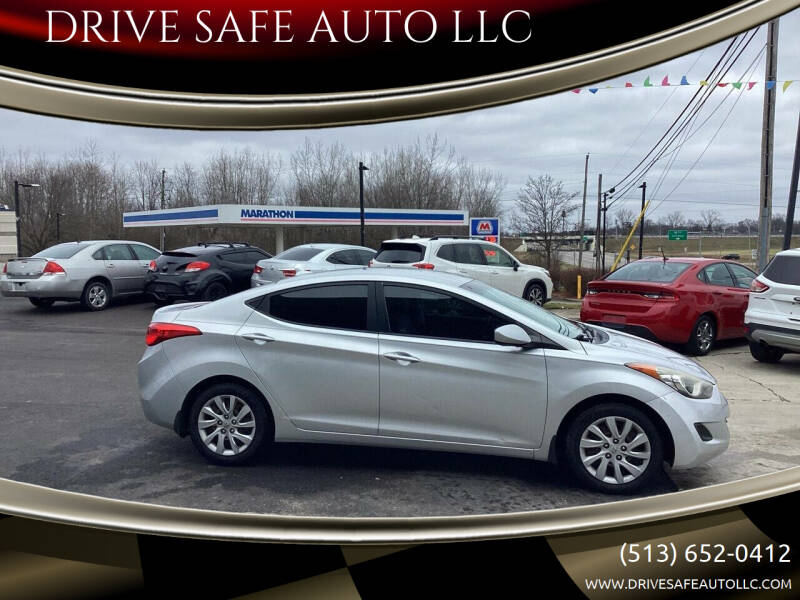 2012 Hyundai Elantra for sale at DRIVE SAFE AUTO LLC in Springfield OH