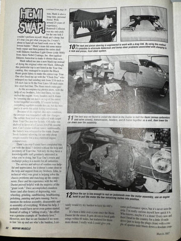 1973 Plymouth Duster