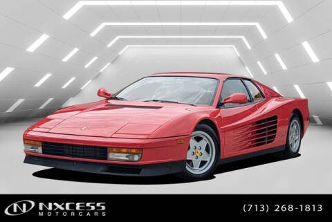 1990 Ferrari Testarossa for sale at NXCESS MOTORCARS in Houston TX