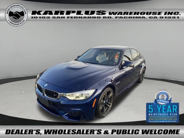 2015 BMW M3 for sale at Karplus Warehouse in Pacoima CA