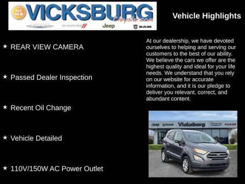 2019 Ford EcoSport SE