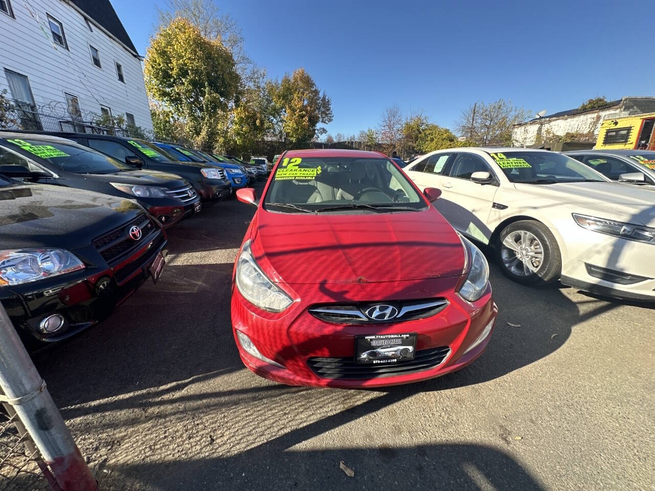 2012 Hyundai ACCENT for sale at 77 Auto Mall in Newark, NJ