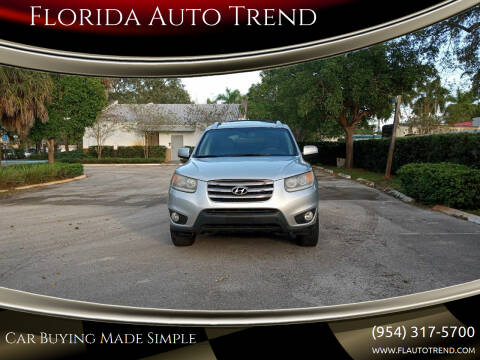 2012 Hyundai Santa Fe for sale at Florida Auto Trend in Plantation FL