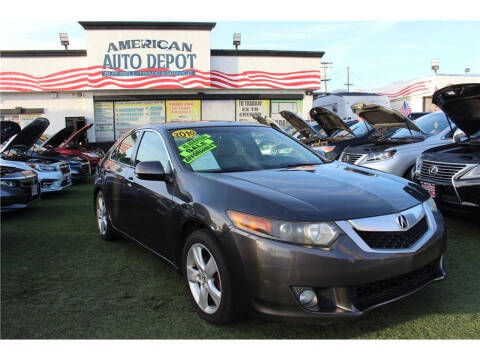 2010 Acura TSX for sale at MERCED AUTO WORLD in Merced CA