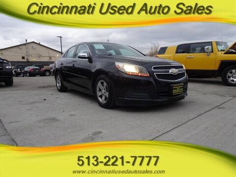 2013 Chevrolet Malibu for sale at Cincinnati Used Auto Sales in Cincinnati OH