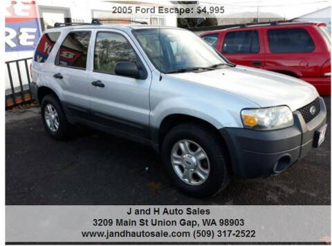 2005 Ford Escape for sale at J and H Auto Sales in Union Gap WA
