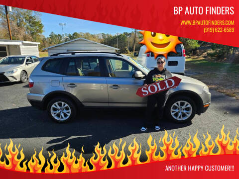 2010 BMW X3 for sale at BP Auto Finders in Durham NC